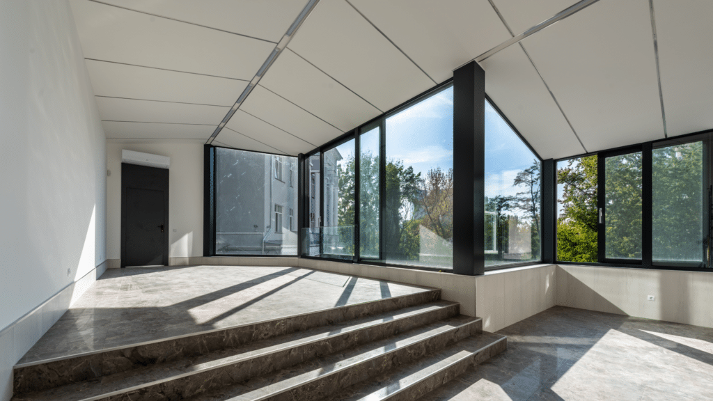 Acoustic Ceiling Tiles in a beautiful room